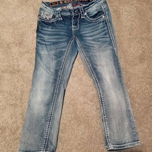 Rock Revival Size 24 Capris